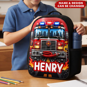 Custom Kids Front Printed Backpack - Personalized Back To School Gifts For Kids - Ready To Roll