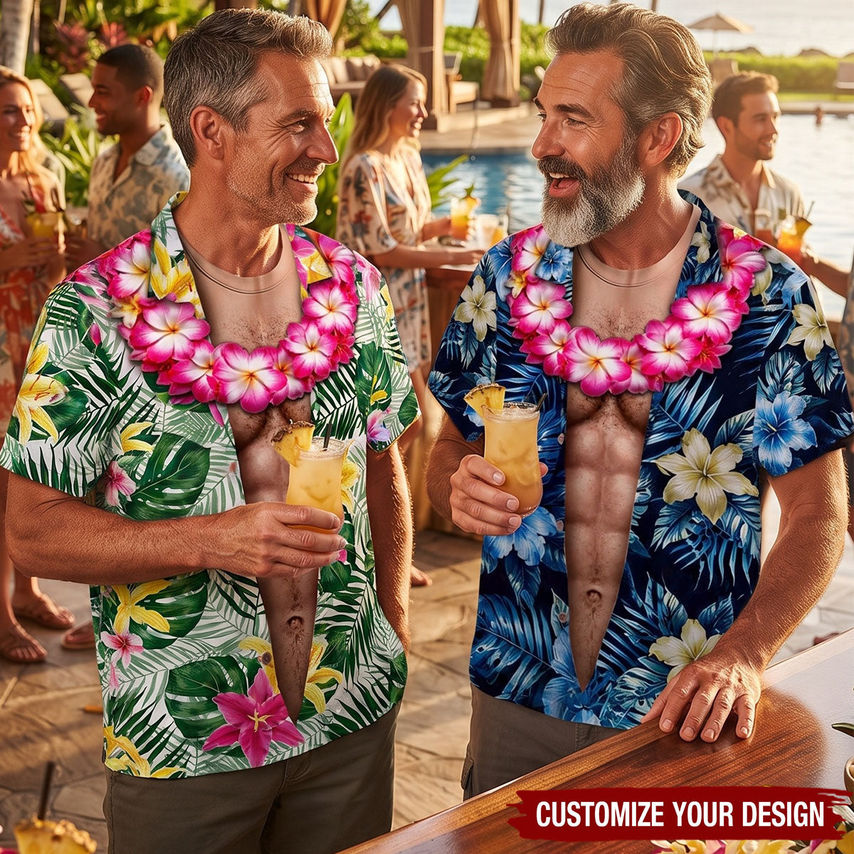 Custom Funny T-shirt - Personalized Birthday Gifts For Men - Beach Body Energy