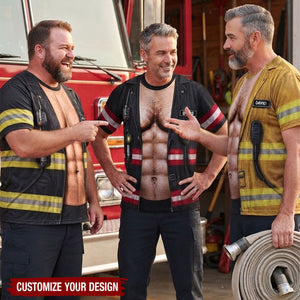 Firehouse Hero Shirt - Personalized Gifts For Firefighter