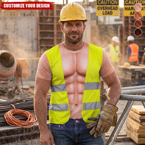 Funny Construction Worker - Personalized All-Over-Print T-Shirt