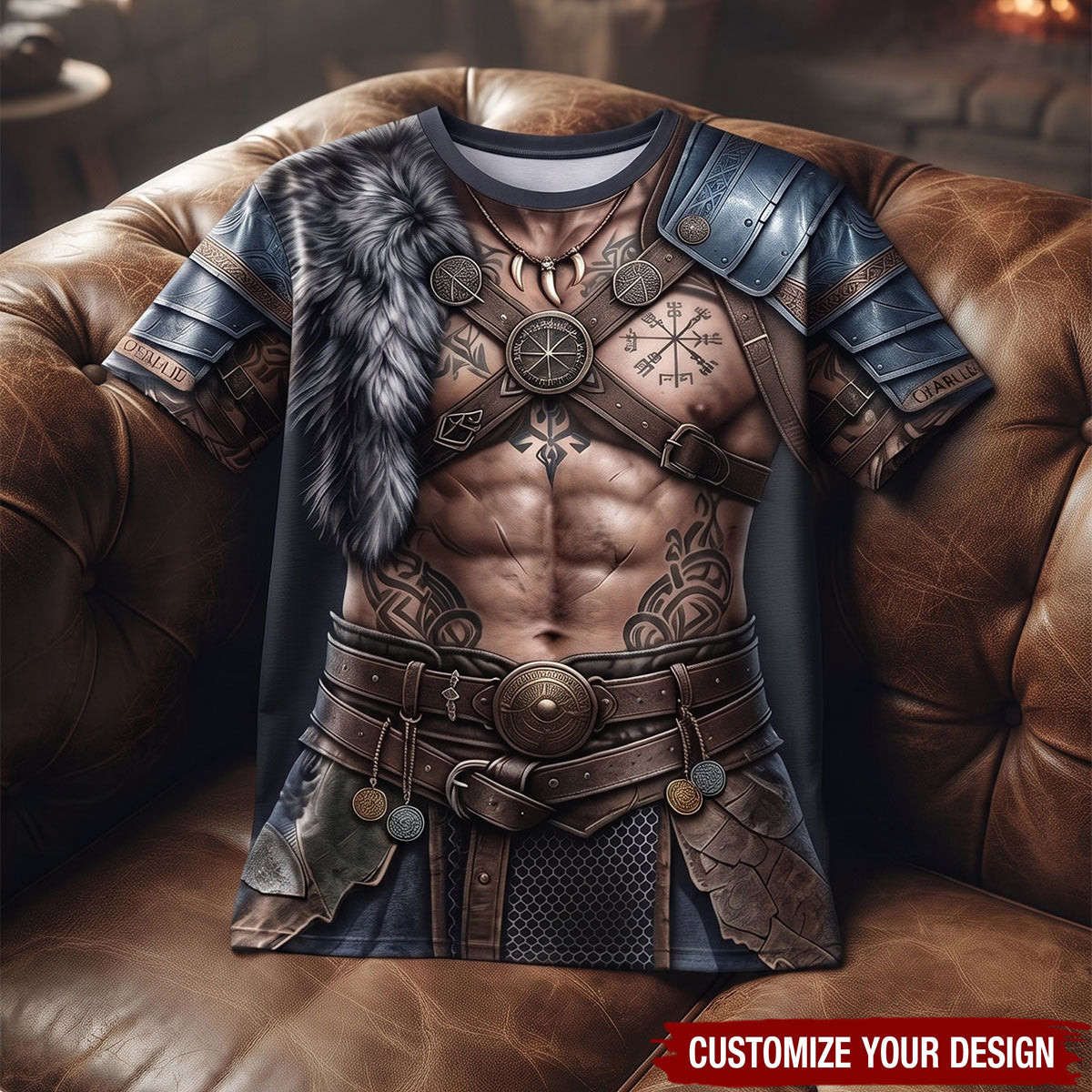 Viking Warrior Shirt - Personalized Gifts