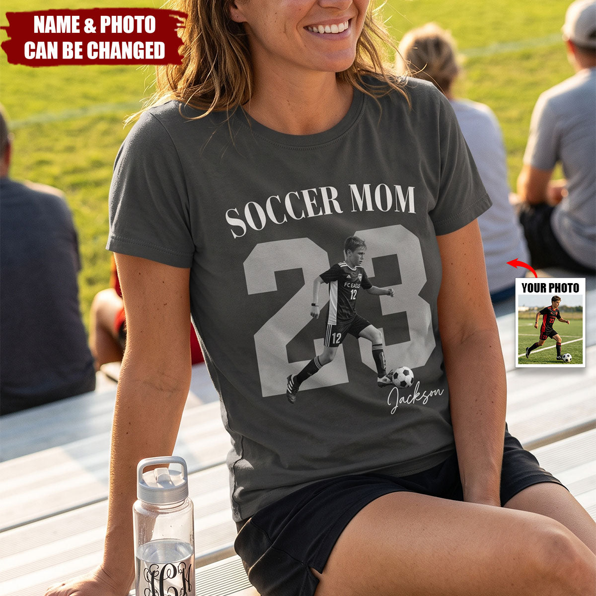 Sport Mom Vintage Photo - Personalized Shirt