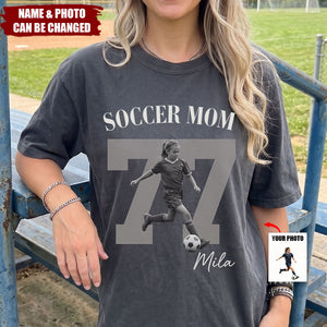 Sport Mom Vintage Photo - Personalized Shirt