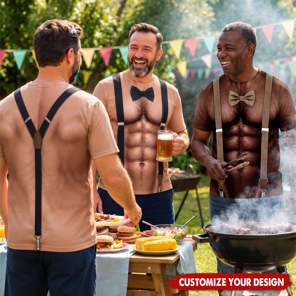 Custom Funny T-shirt - Personalized Birthday Gifts For Men - Body Under Construction